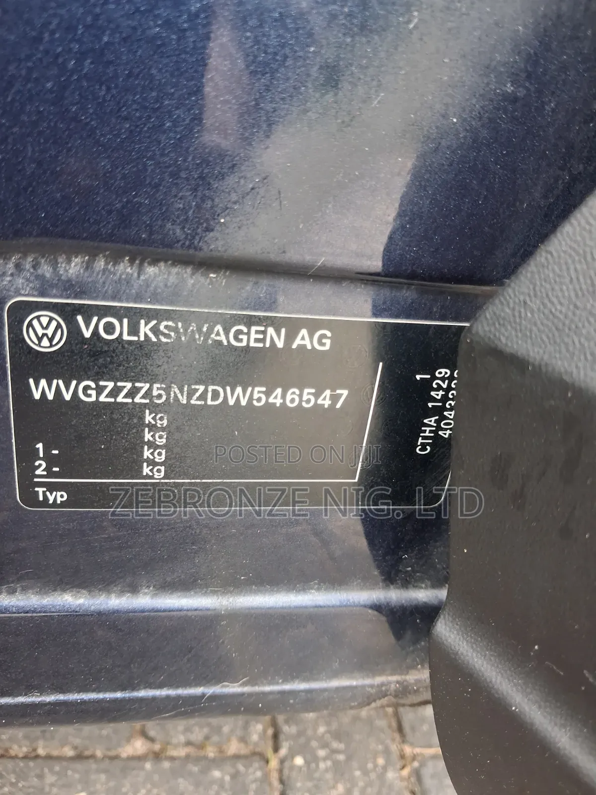 Volkswagen Tiguan 2013 Blue