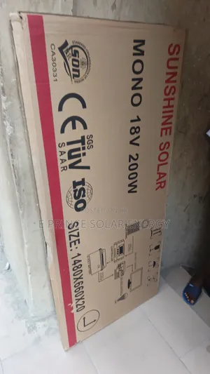 200w 18v Sunshine Solar Panel Mono
