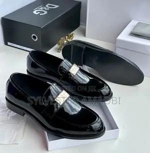 Men's Black Leather Loafers | Premium Corporate Formal Shoes