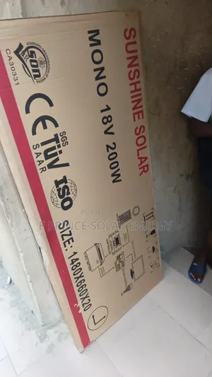 200w 18v Sunshine Solar Panel Mono