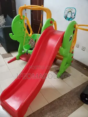 Swing Slide Playset for Kids