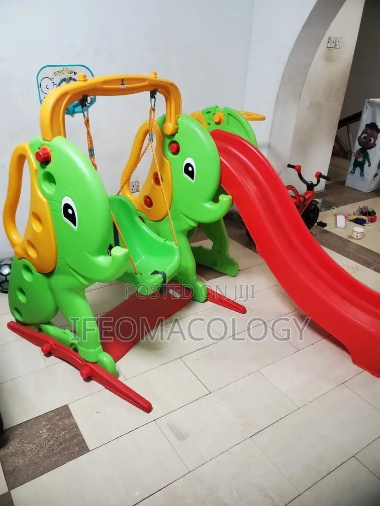 Swing Slide Playset for Kids