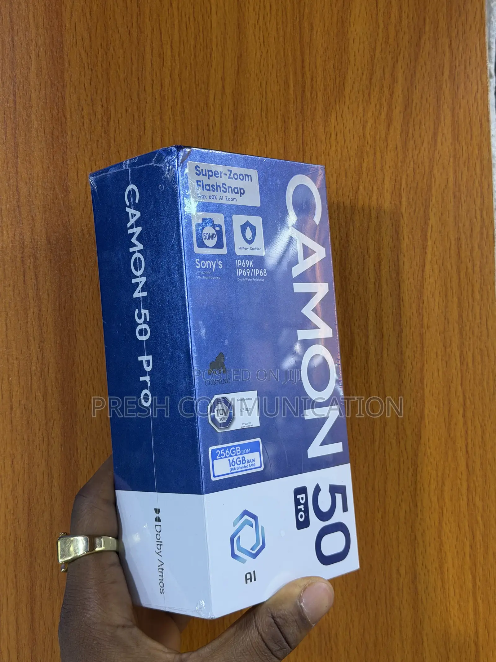 New Tecno Camon 50 Pro 256 GB Gray