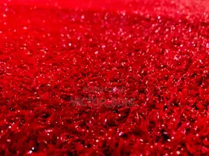 Red, Blue, Black, White Artificial Grass