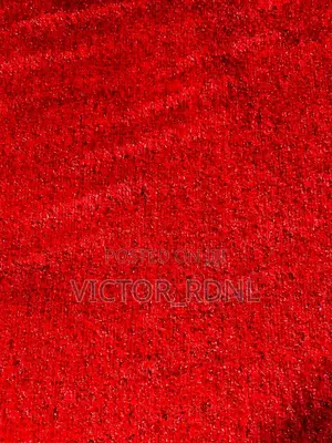 Red, Blue, Black, White Artificial Grass