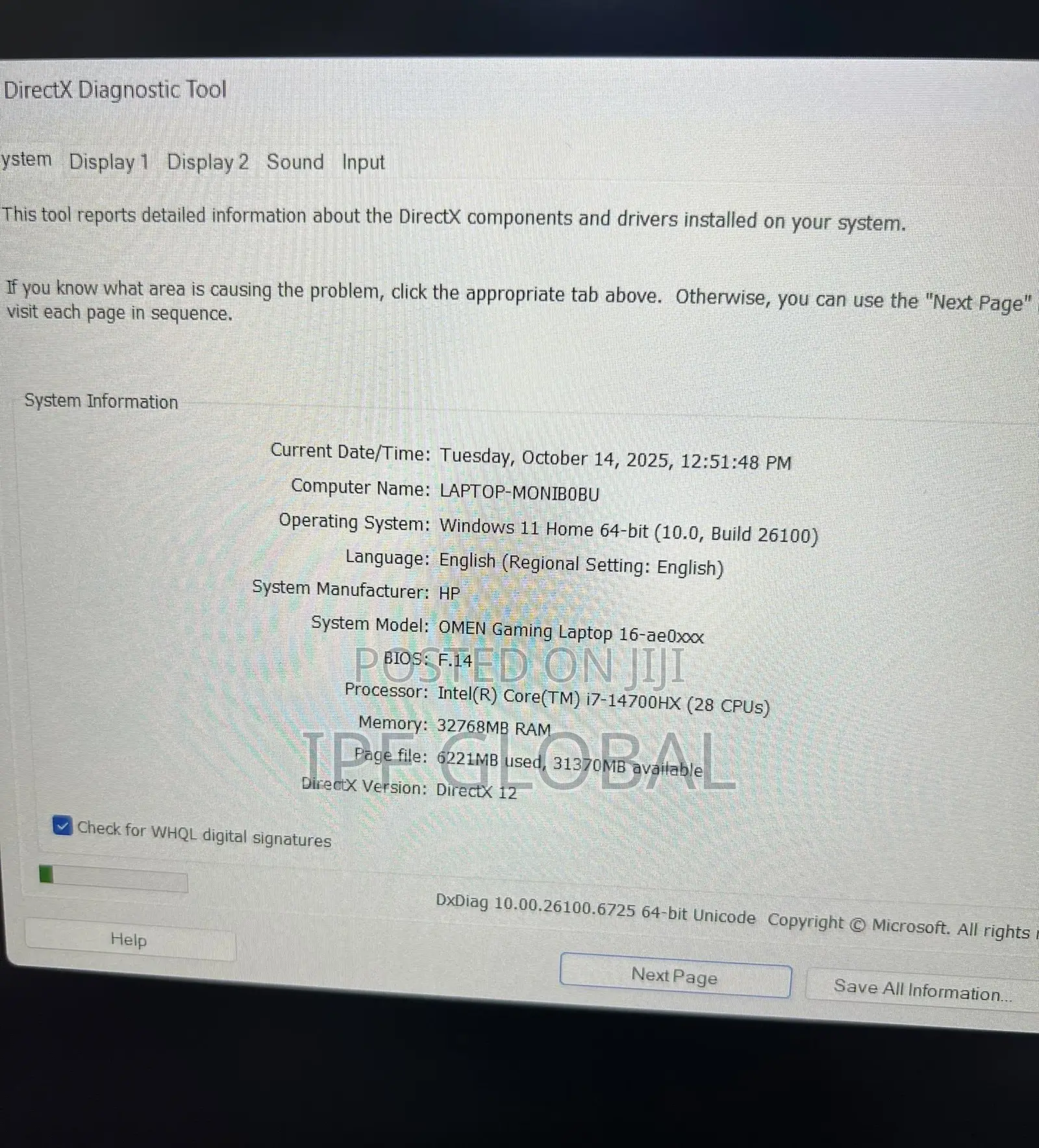 Laptop HP Omen 16 32GB Intel Core i7 SSD 1T