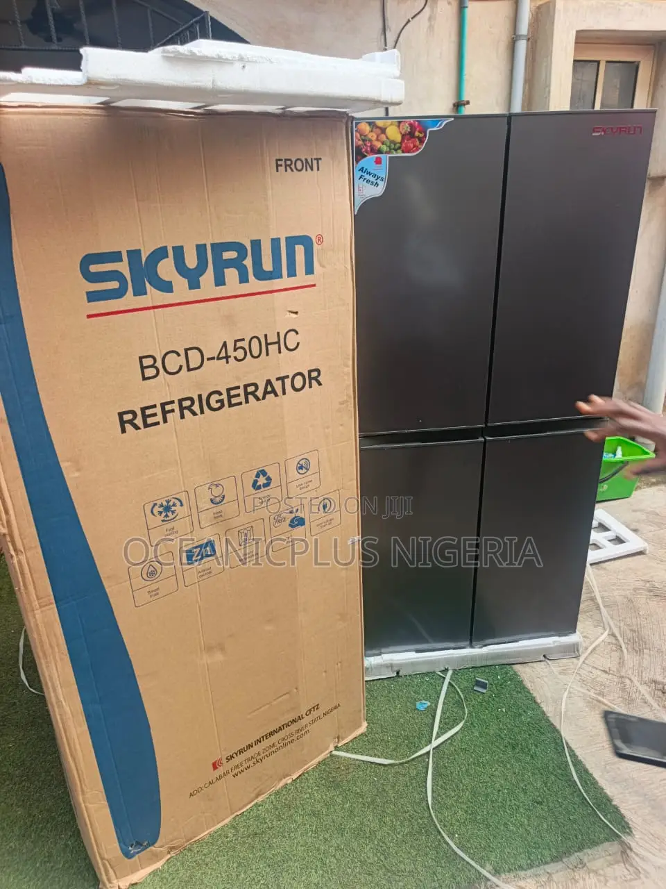 SkyRun BCD-450HC Grocery Storage Fridge