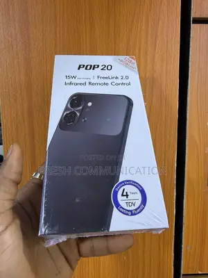 New Tecno Pop 20 128 GB Black