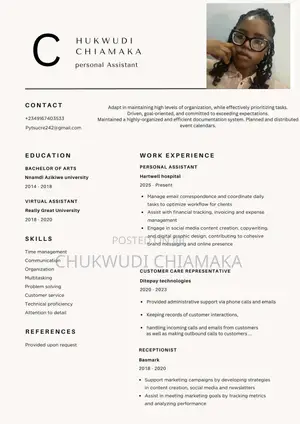Female Personal Assistance