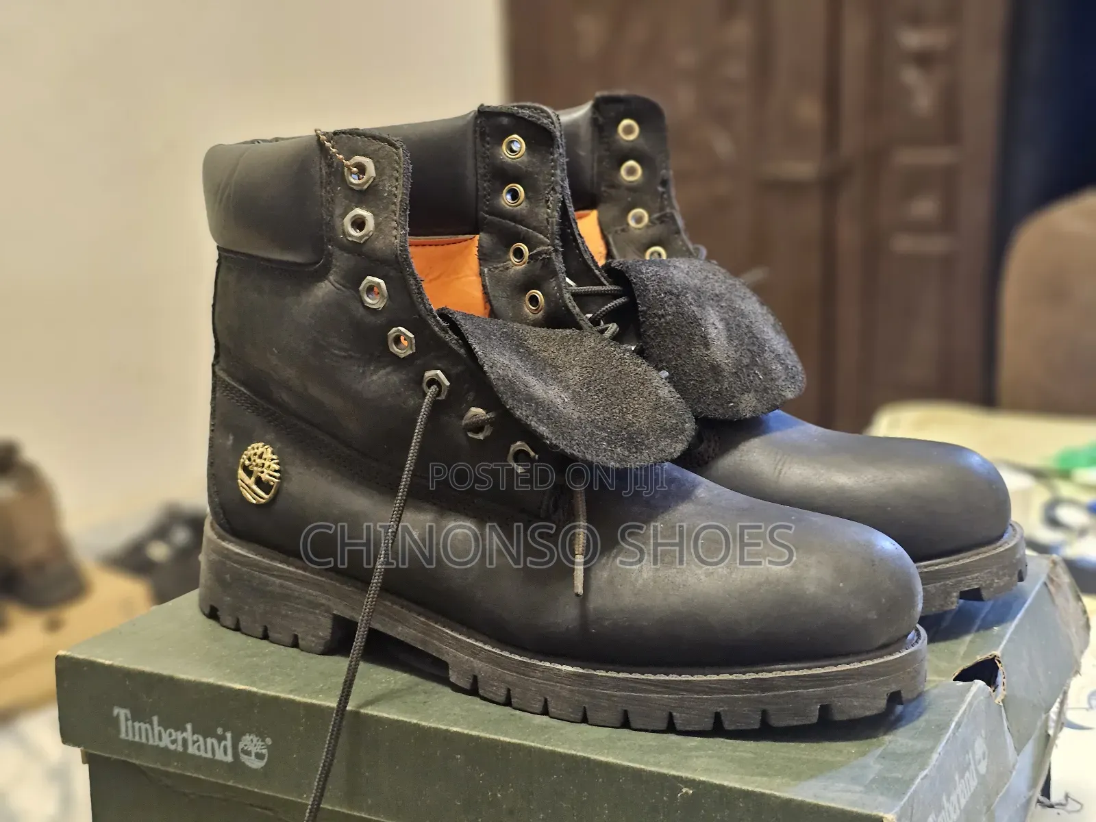 Black Timberland