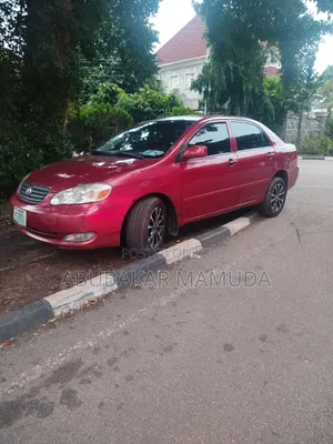 Toyota Corolla 2003 Red