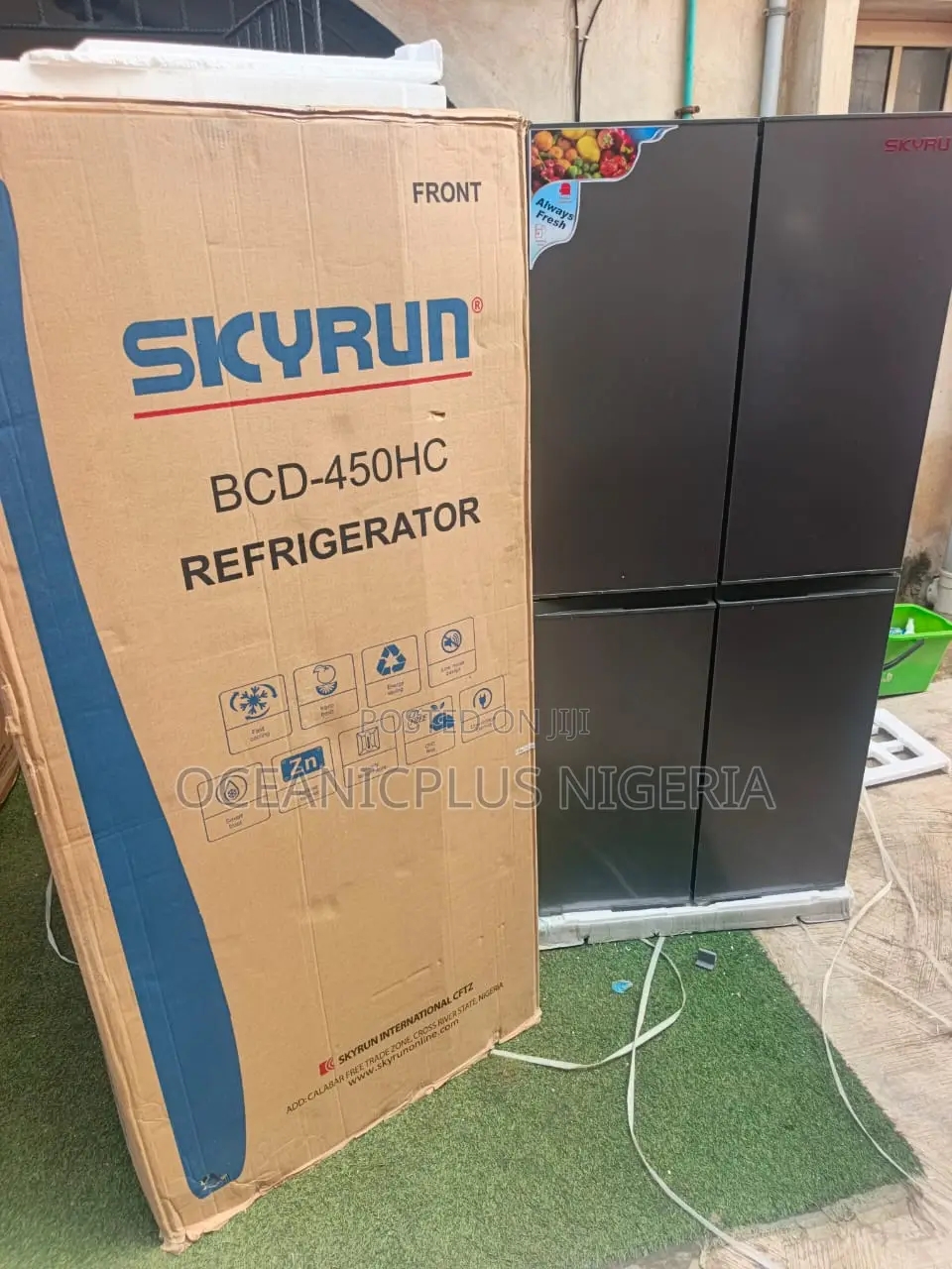 SkyRun BCD-450HC Large Storage Fridge