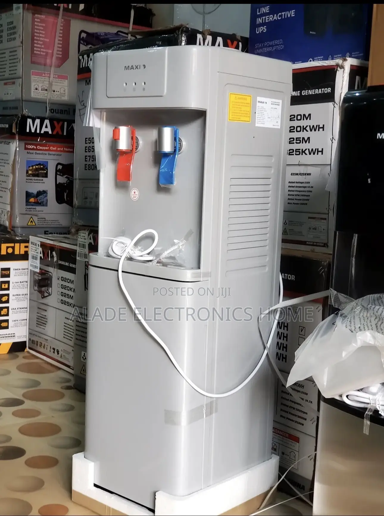 MAXI Water Dispenser (Hot, Cold, Normal). 5yrs Waranty