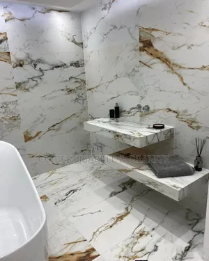 Marble Bathroom Deserves a Bespoke Basin