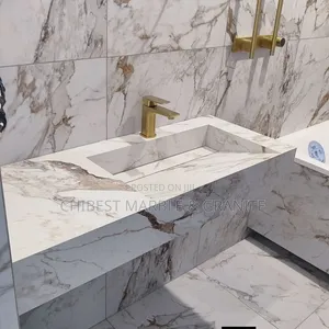 Marble Bathroom Deserves a Bespoke Basin
