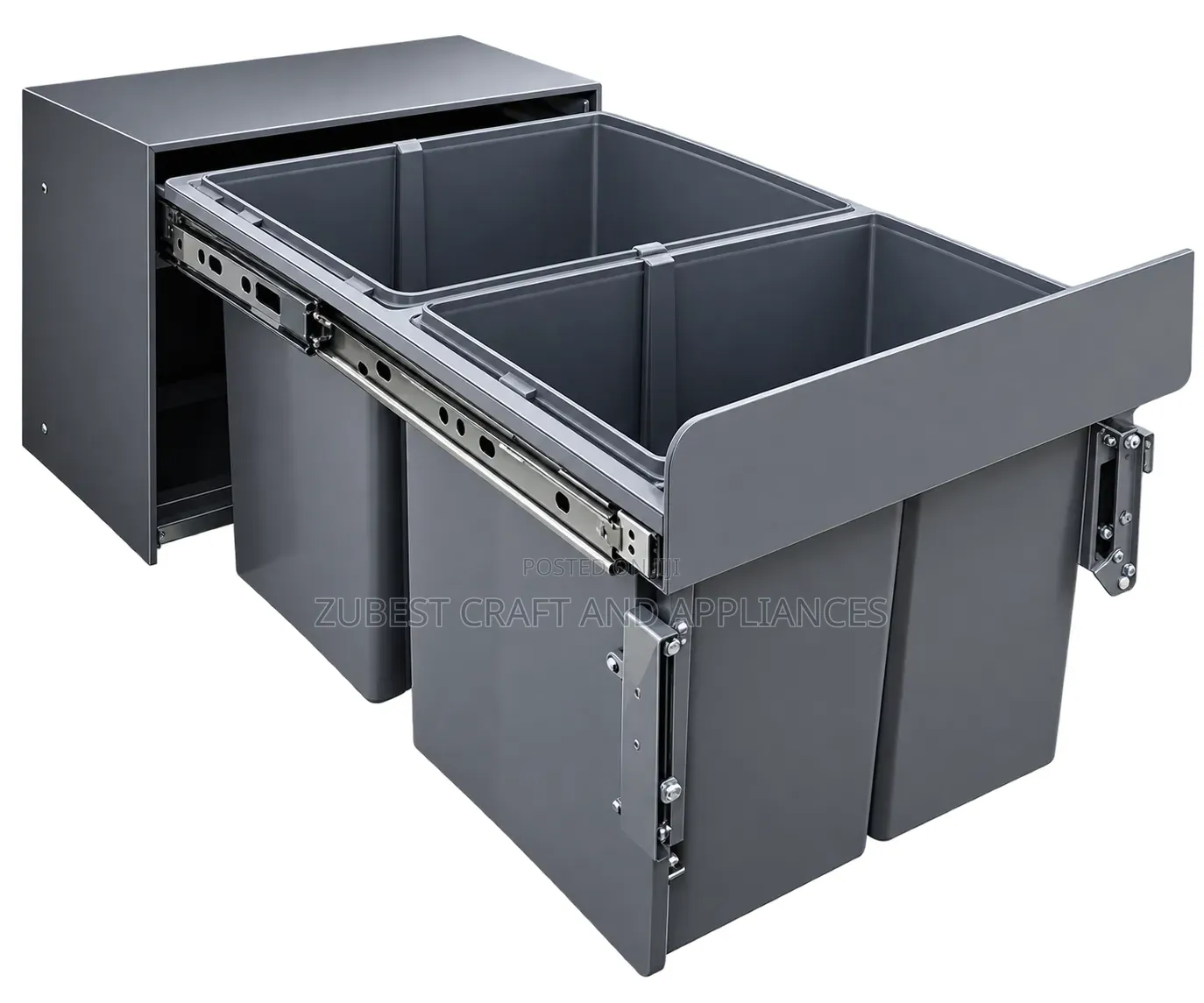 Double Waste Bin