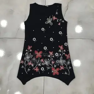 Benini Turkey Girls Long Black Top