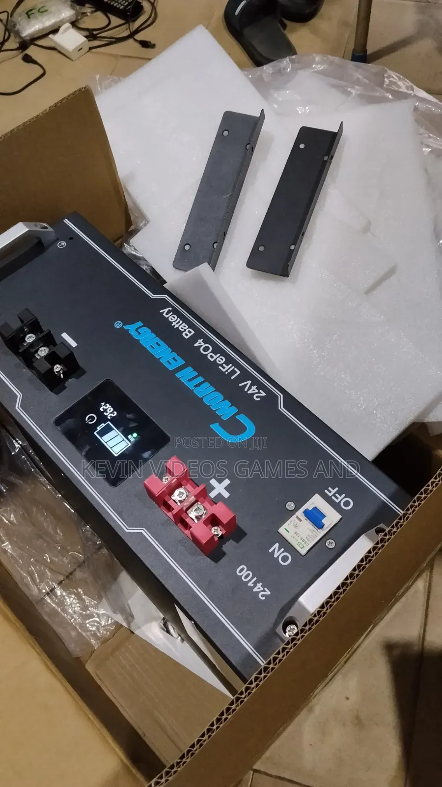 Cworth 2.5kwh/24v Lithium Ion Battery