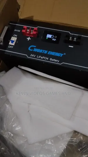 Cworth 2.5kwh/24v Lithium Ion Battery