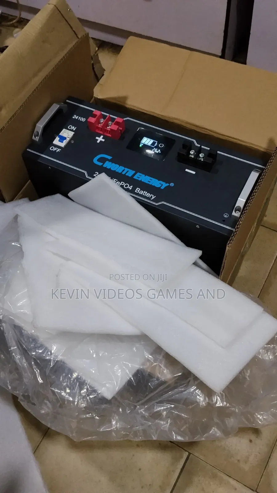 Cworth 2.5kwh/24v Lithium Ion Battery