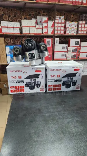 T43 4-Lens 12mp Intelligent Solar PTZ Camera (4g Lte, )