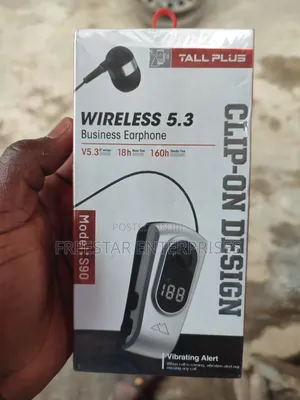 Tallplus S90 Clip on Business Clip Bluetooth Earphone.