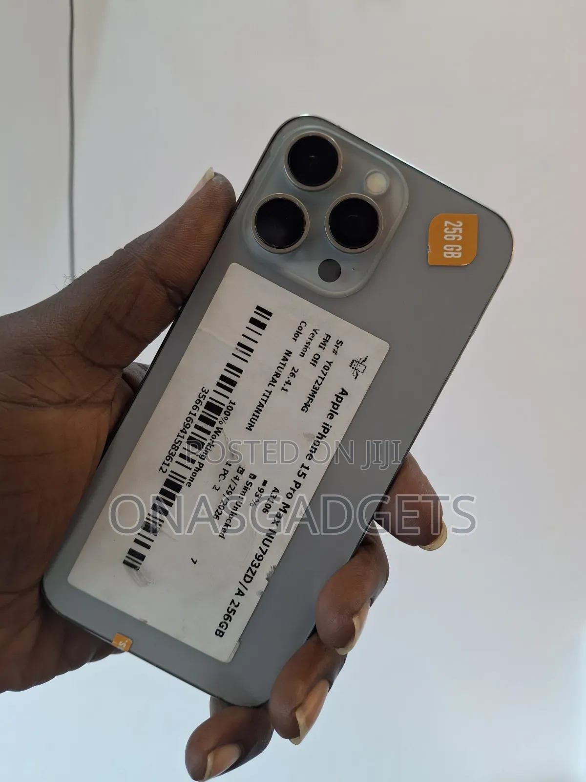 Apple iPhone 15 Pro Max 256 GB Silver