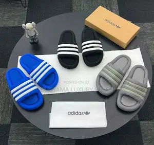 Adidas Adilette Premium Luxury Men Slides–Comfortable, Durable/Stylish