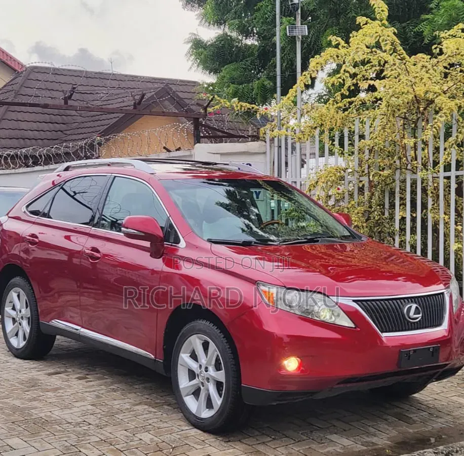Lexus RX 350 2010 Red