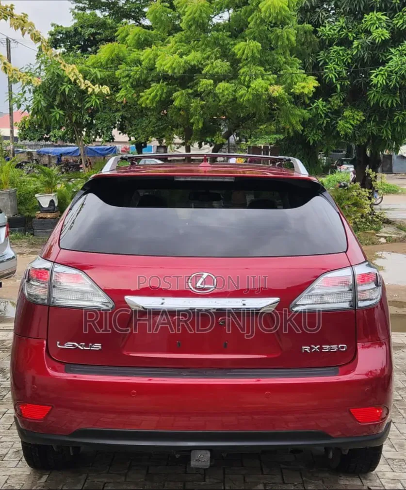 Lexus RX 350 2010 Red
