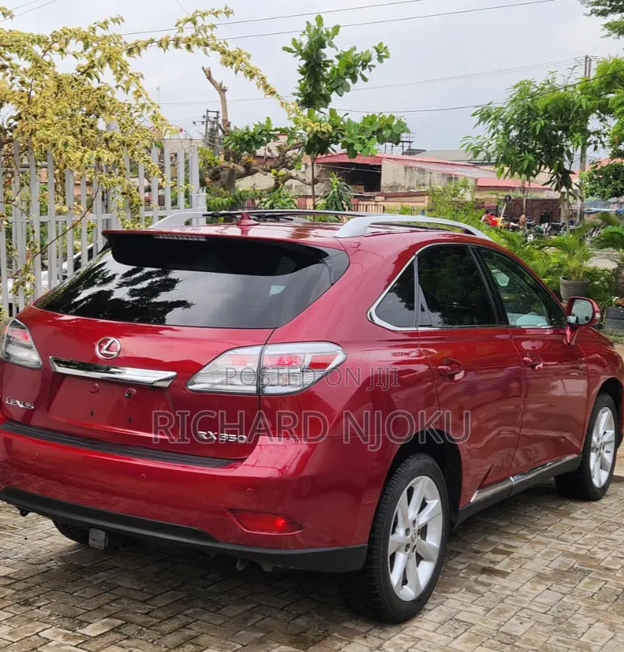 Lexus RX 350 2010 Red