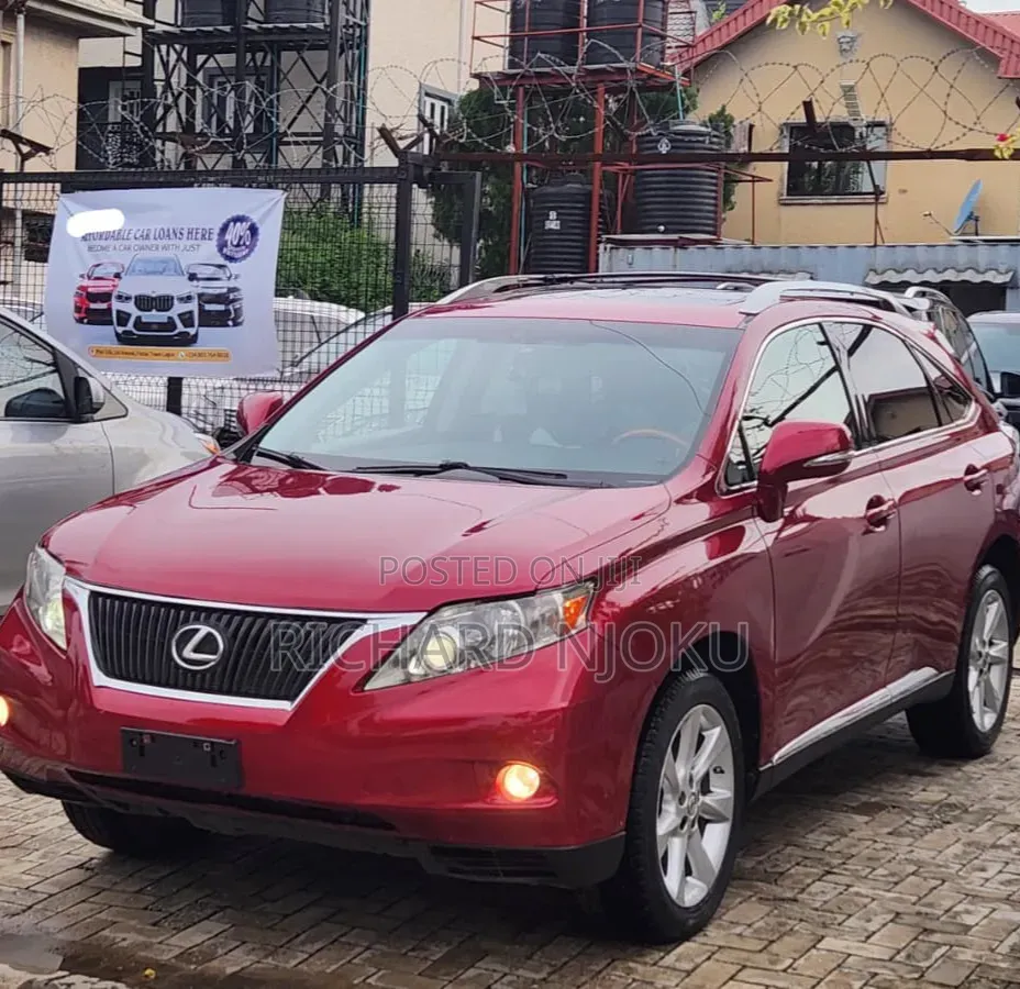 Lexus RX 350 2010 Red