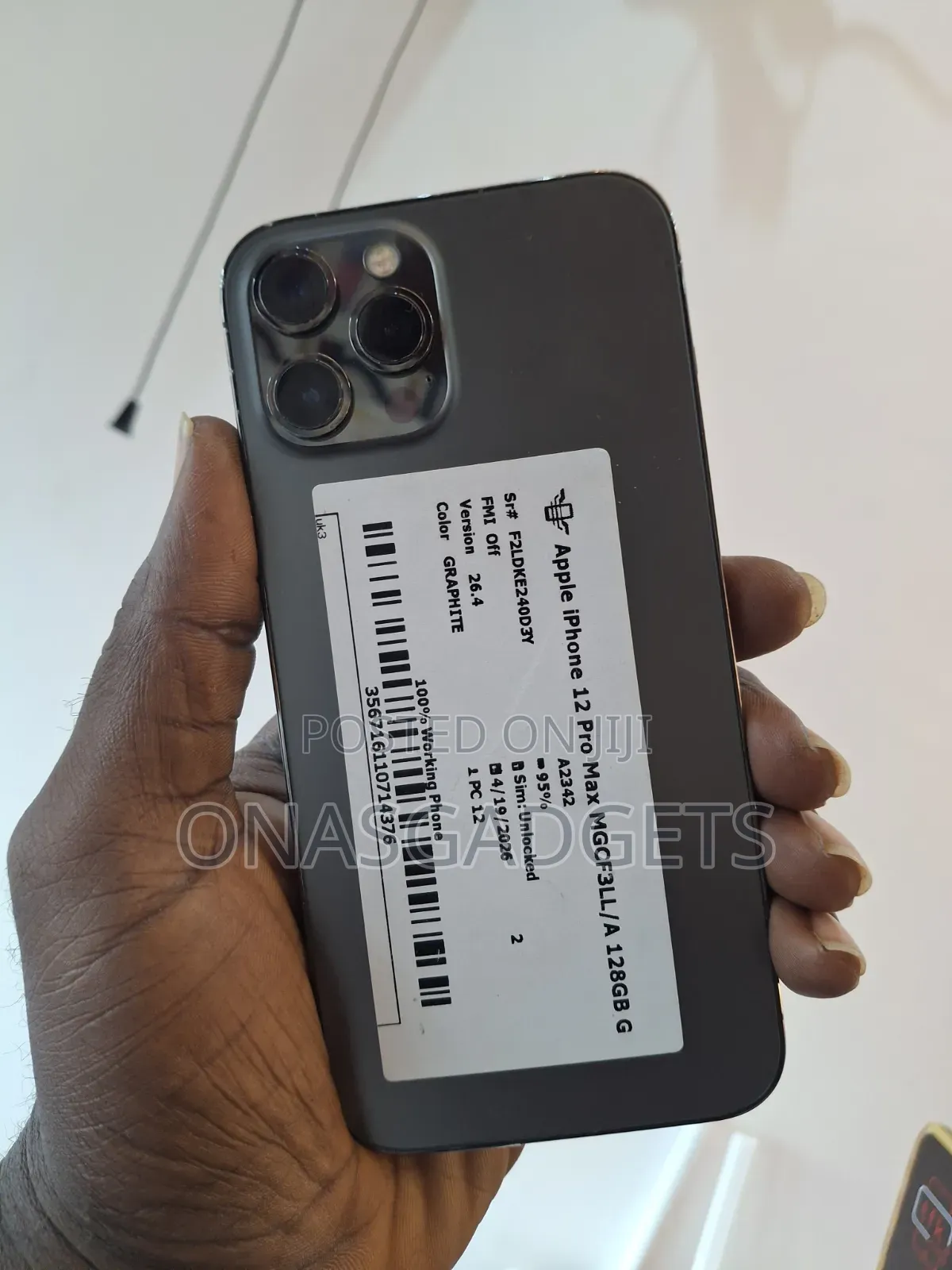 Apple iPhone 12 Pro Max 128 GB Black