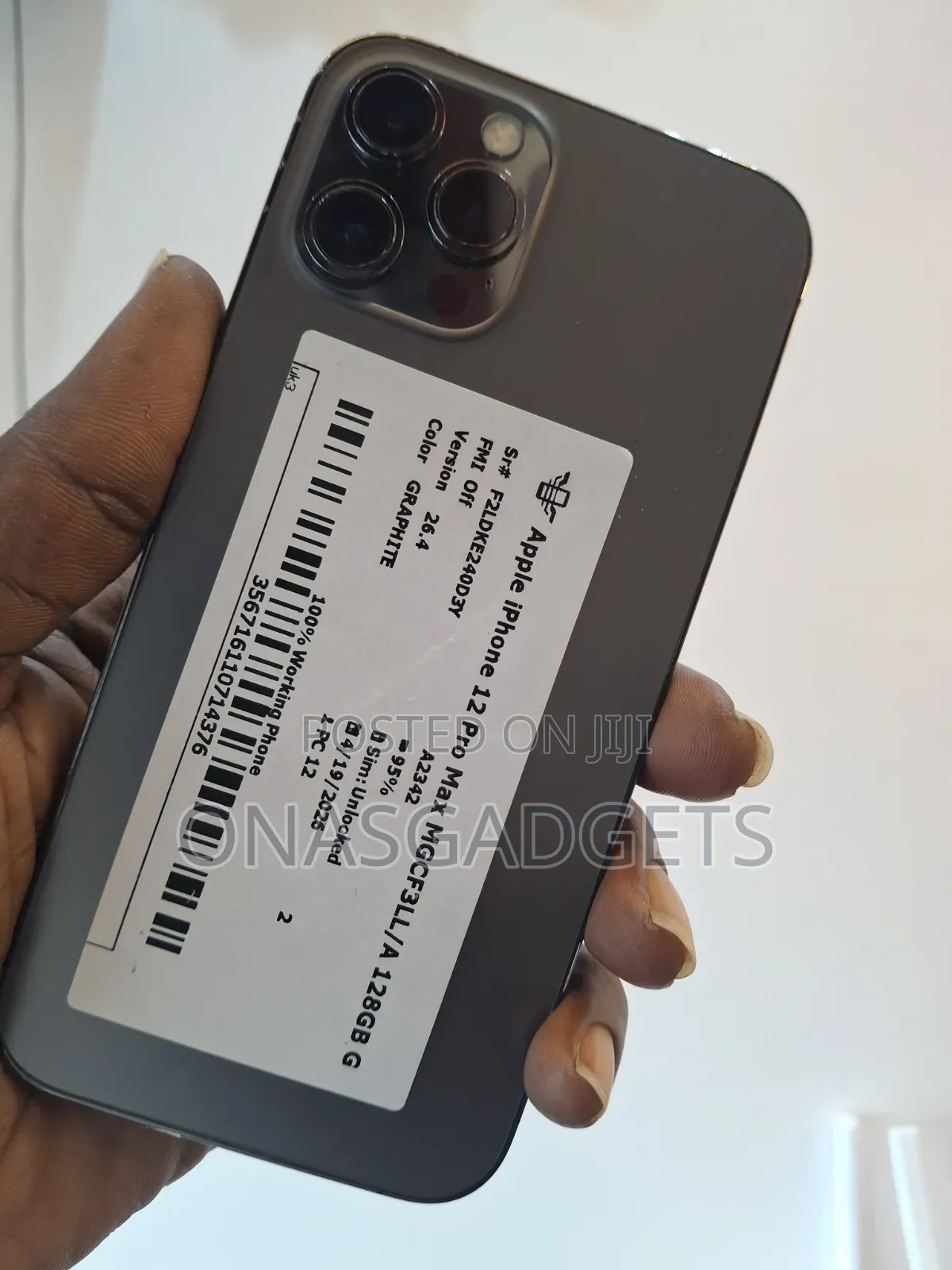 Apple iPhone 12 Pro Max 128 GB Black