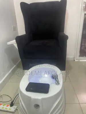Pedicure Machine Bowl and a Chair. The Bowl Is Working Perfectly.