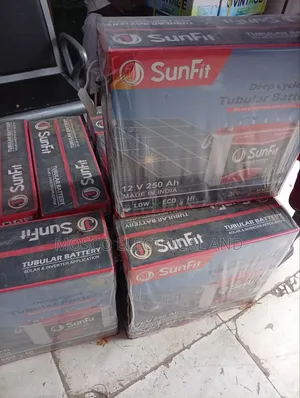220ah/12volts Sunfit Tubular Solar Batteries