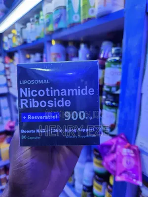 Liposomal Nicotinamide Riboside 900mg + Resveratrol – 80 Capsules