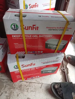 65ah/12volts Sunfit Deep Cycle Solar Batteries