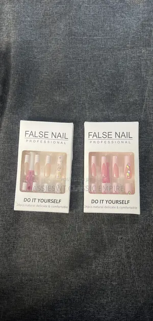 24pcs Natural False Nails | Press-on Nails | DIY Nail Set