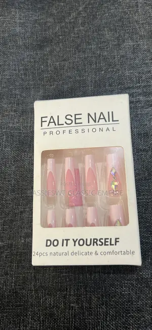 24pcs Natural False Nails | Press-on Nails | DIY Nail Set