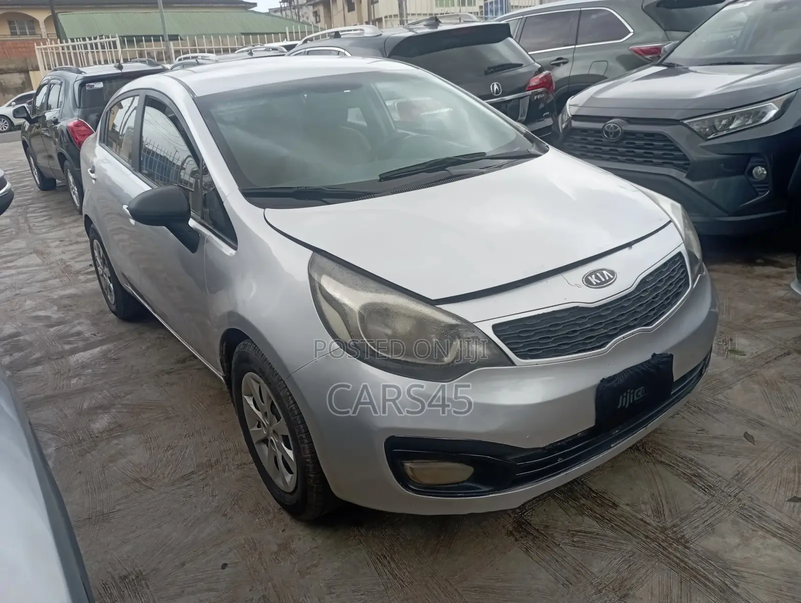 Kia Rio 2012 Silver