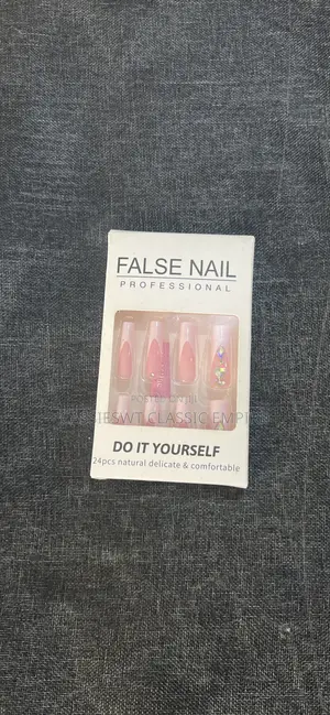 24pcs Natural False Nails | Press-on Nails | DIY Nail Set