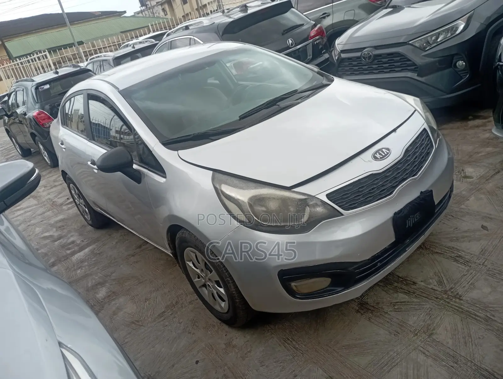Kia Rio 2012 Silver
