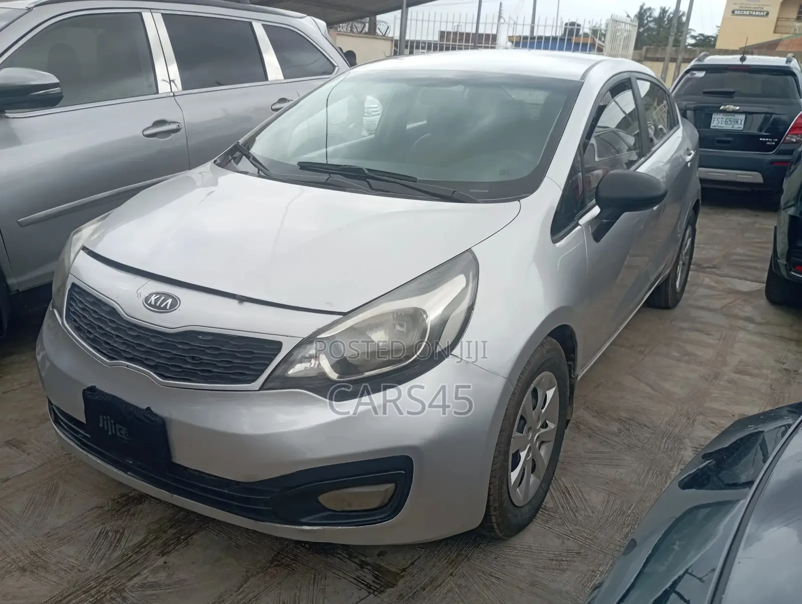 Kia Rio 2012 Silver