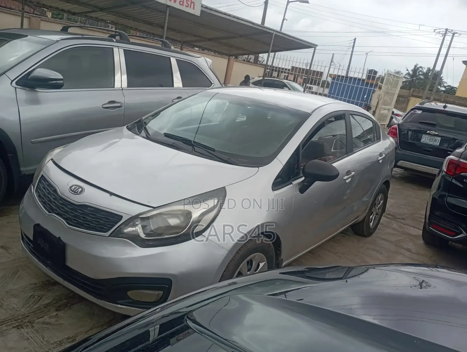Kia Rio 2012 Silver