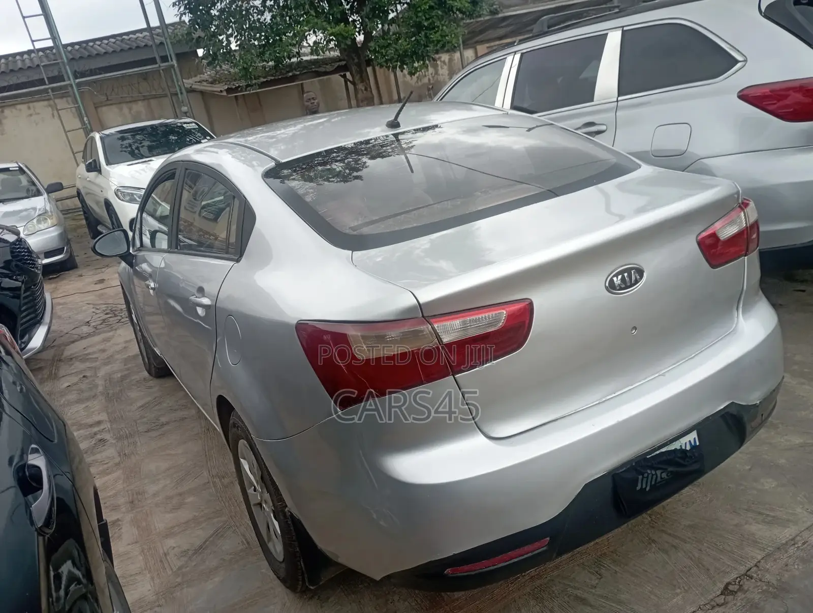 Kia Rio 2012 Silver