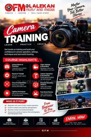 Camera Training Class