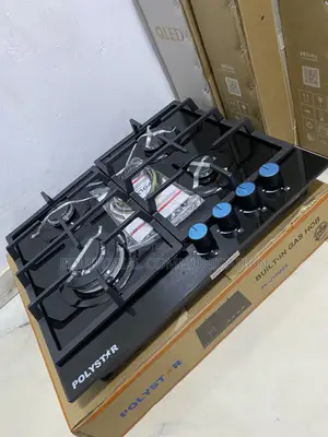 Polystar PV-JY60G4 Built-in 4 Gas Burner Hob for Everyday Cooking