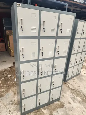 Executive Imported Metal 15doors Staff Locker.