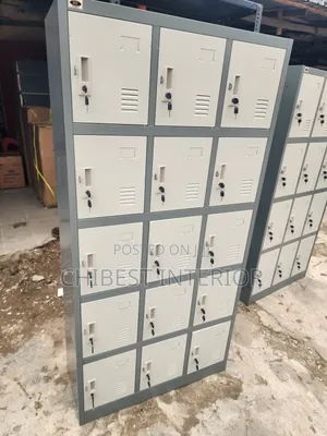 Executive Imported Metal 15doors Staff Locker.